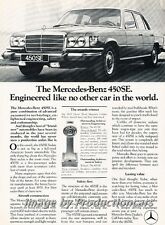 1975 Mercedes Benz 450SE Sedan Original Advertisement Print Art Car Ad H70 picture