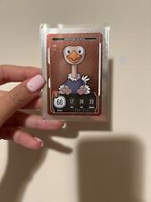 “Organized Ostrich” Veefriends Series 2 Collectible Trading Card RARE 356/500 picture