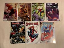 Lot of 7 Spider-Man Comic Books: Edge of Spider-Verse #1, 4, FCBD Venom, 2099 picture
