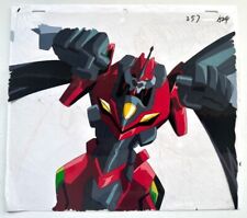 Vintage Super Robot Wars Animation Cel And Pencil Drawing picture