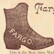Large Scarce 1893 Chicago World's Fair Trade Card C. H. Fargo & Co. School Shoes picture