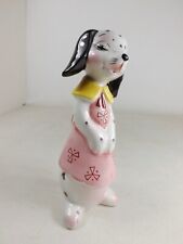 Vtg 1950s MCM Anthropomorphic PY Japan Tall Dalmatian Dog Salt or Pepper Shaker picture