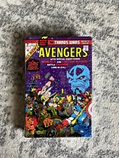 Thanos Wars Infinity Origin Omnibus DM Variant Starlin Marvel Sealed OOP RARE picture