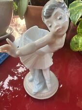 Nao by Lladro My First Bow Figurine 1150 Ballerina Dance Tutu 1991 picture