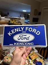 1997 Kenly Ford License Plate Ford Dealer License Plate Kenly North Carolina picture