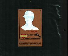 NICE OLDER CONSOL COAL CO. COAL MINING STICKER # 719 picture