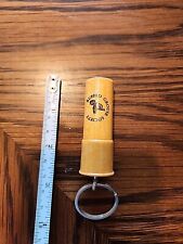 Vintage Ruffed Grouse Society Wood Shotgun Shell Keychain picture