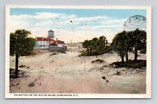 Postcard Palmettos Isle of Palms Charleston South Carolina SC, Vintage J5 picture