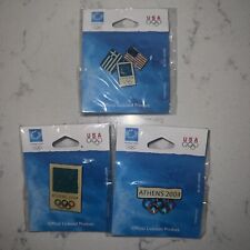 Athens 2004 Olympic Games Set 3 lapel pins picture
