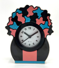 1980s Nathalie Du Pasquier & George Sowden NEOS by Lorenz Clock, Memphis Milano picture