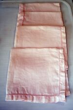 Four Vintage Cloth Napkins - Light Pink picture