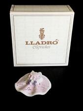 1987-91 MINT LLADRO CAPRICHOS PINK LACE  HAT  RIBBON flowers  box 1.561.3 picture