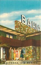 Bahia Resort Hotel NSENADA OLD MEXICO Roadside linen postcard 5220 picture