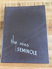 1946 Florida State University Yearbook Seminoles College History picture