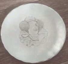 Vintage Wendell August Forge  Clown 4 1/2” Hammered Aluminium Coaster Plate picture