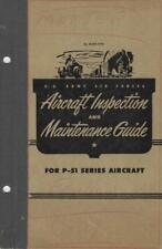 1946 AAF P-51 MUSTANG FIGHTER AIRCRAFT INSPECTION & MAINTENANCE FLIGHT MANUAL-CD picture