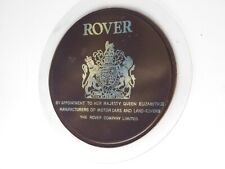 ROVER MOTOR CAR ADVERTISING COASTER SIGN STICKER EMBLEM LAND ROVERS VINTAGE picture
