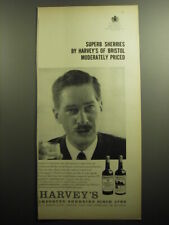 1958 Harvey's Sherry Ad - Superb sherries by Harvey's of Bristol picture