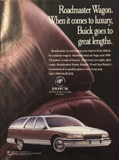 1994 Buick Roadmaster Station Wagon VTG 1990s 90s PRINT AD Luxury Great Lengths picture