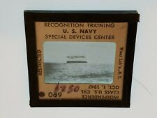 0524 PHOTO GLASS SLIDE PLANE/SHIP Military INDEPENDENCE CLASS US CVL 1947 picture
