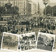 German Singers Federation Festival Vienna 1928 Pageant parade lot of 4 postcards picture