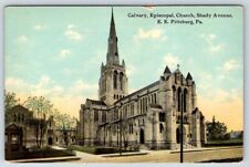 Postcard Calvary Episcopal Church Shady Avenue E. E. Pittsburg Pennsylvania picture