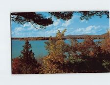 Postcard Glen Lake at Autumn Time Michigan USA picture