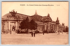 c1960s Paris Le Grand Palace Champs-Elysees Vintage Postcard picture
