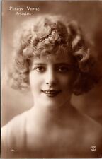 PEGGY VERE : MUSIC HALL PERFORMER, STAGE STAR, AND FILM ACTRESS : A NOYER : RPPC picture