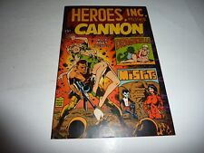 HEROES INC. Presents CANNON Wally Wood 1969 Early Indie Comic VF/NM Unread Copy picture