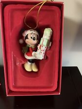 Disney Lenox 2023 Minnie's Holliday Gifts Ornament - NIB picture