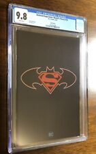 Batman/Superman World's Finest #26 CGC 9.8 Foil Logo Variant 1st 