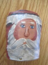Silvestri Santa Head Christmas Decoration Hand Painted by K. Kissel picture