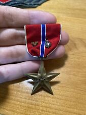 Named WW2 US Army Bronze Star with Valor Device and Oakleaf picture
