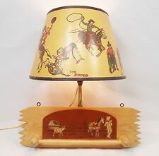 Antique Wall Lamp ~ Farm Ranch Western Decor ~  Rodeo Cowboy picture
