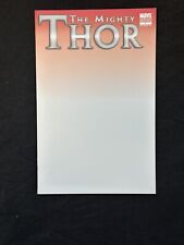 Mighty Thor 1 Blank Sketch Variant 2011 Marvel picture
