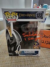 Funko pop Lotr Sauron signed by Sala Baker 7bap LE 15 pc “I see you” picture