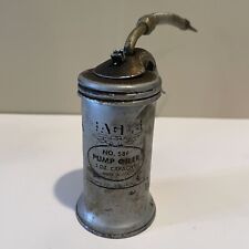 Vintage Original Eagle No. 58 Pump Oiler 5 ounce Capacity Oil Can. USA WORKS picture