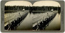YELLOWSTONE SV - Fishing Bridge - Stereo Travel Co c1912 picture