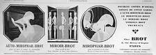 1929 ADVERTISEMENT MIRROR BREAD CAR MIROPHAR FURNITURE COPY OF OLD SEATS SHOWCASES picture