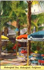 1954, Bakersfield Inn, BAKERSFIELD, California Linen Postcard picture