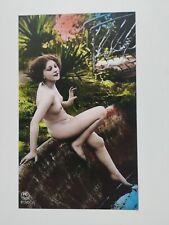 🟢French risqué nude woman with cute figure, Photo Postcard in 1910-1920s style picture