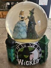2015 Wicked the Broadway Musical Snow Globe “For Good” Glitter Globe 6.5