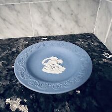 Wedgwood Pin Dish, Blue Jasperware, 4.25