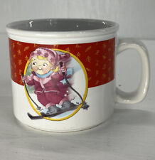 2002 Campbells Soup Mug US Olympic Limited Edition Skier First in Series picture