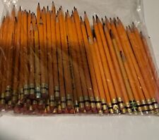 Vtg Large Lot  No. 2 Pencils Varity 76 with erasers Used  picture
