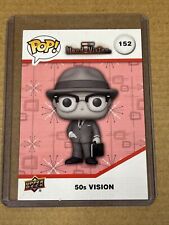 Funko Upper Deck 2023 Trading Card 50s Vision 152 Marvel TV 1:480 Hit picture