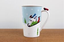 2011 Starbucks Skaters, Dog, 3D Plane on Handle Child's Holiday Mug -  NWT picture