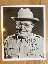 DODGE BOYS SHERIFF JOE HIGGINS Signed Photo - You in a heap o’ trouble boy picture