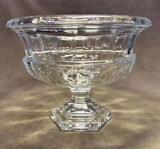 Beautiful Early 20th Century Crystal Centerpiece Fruit Bowl Vase Heavy 9Lbs picture